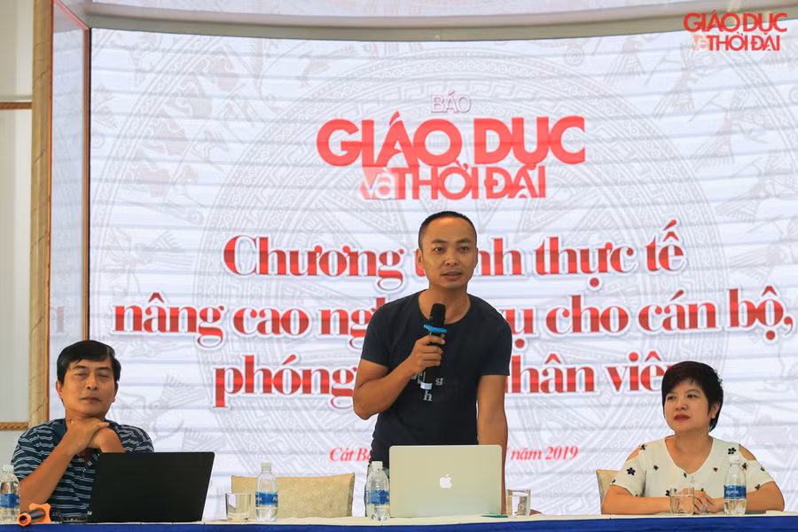 Nhà báo Nguyên Thủy chia sẻ kinh nghiệm làm báo điện tử