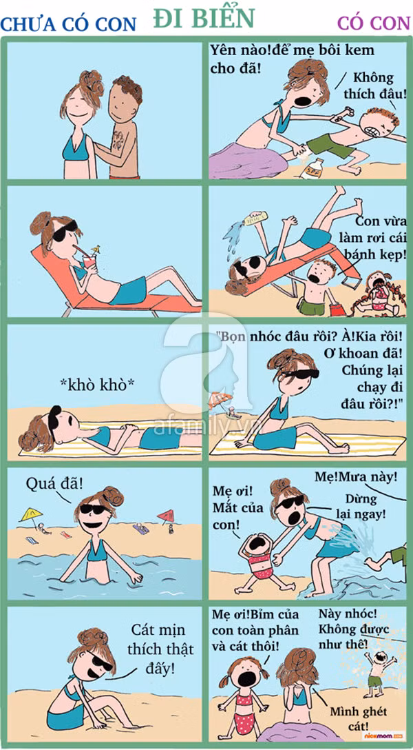 Thay đổi khi làm mẹ 8