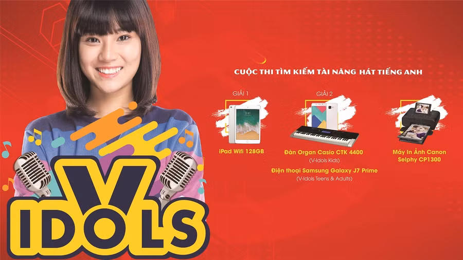 Ca sĩ Hoàng Yến Chibi-Giám khảo khách mời của V-idols 2018