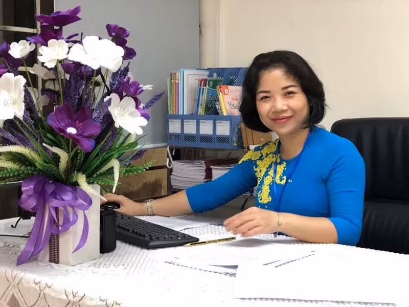 Cô Nguyễn Thị Lan Phương –Trường TH Hồng Hà (Hoàn Kiếm – Hà Nội). Ảnh: NVCC