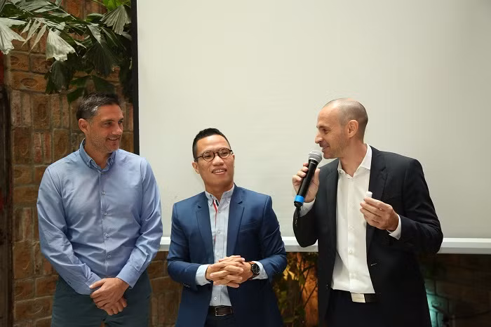 Đại diện Group CEO Santé Nature, CEO Santé Nature tại Việt Nam chia sẻ tại lễ ra mắt thương hiệu Đại diện Group CEO Santé Nature, CEO Santé Nature tại Việt Nam chia sẻ tại lễ ra mắt thương hiệu