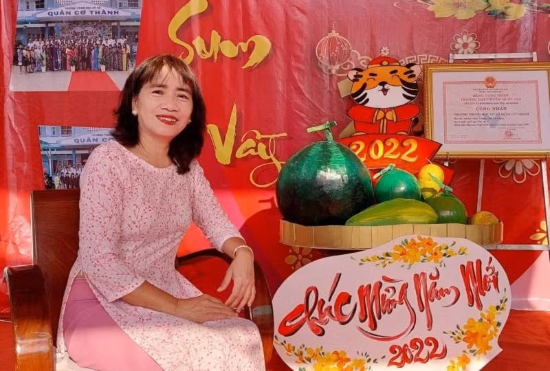 Cô Lê Thị Ngọc Dung.
