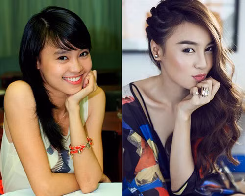 Nhan sắc Elly Trần, Thủy Tiên thời da chưa trắng, cằm chưa nhọn ảnh 10 Nhan sắc Elly Trần, Thủy Top thời chưa nổi tiếng - 10