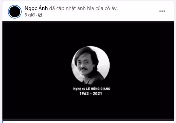 Con gái Giang Còi cũng lần lượt thay đổi ảnh đại diện và ảnh bìa trang cá nhân sang màu đen.