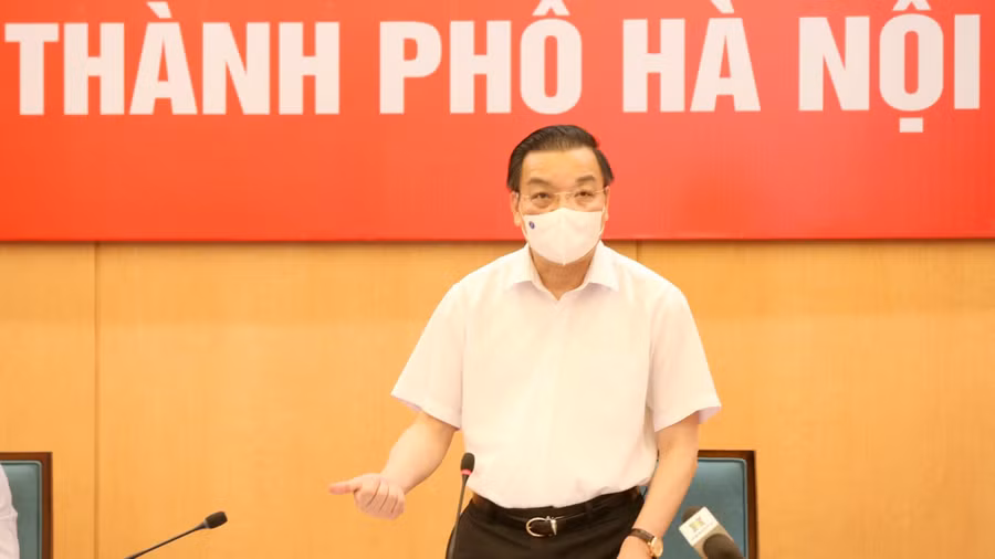 Chủ tịch UBND TP Hà Nội Chu Ngọc Anh yêu cầu tận dụng tuần giãn cách còn lại để truy vết, khoanh vùng F0 trong cộng đồng