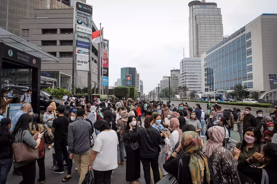 Công nghệ giáo dục có thể giúp tăng khả năng của nhiều người lao động ở Indonesia. Ảnh: Reuters