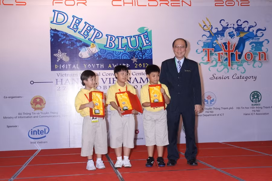 Học sinh trường TH Nguyễn Bỉnh Khiêm- HCM lần đầu tham dự và nhận giải Tiềm năng