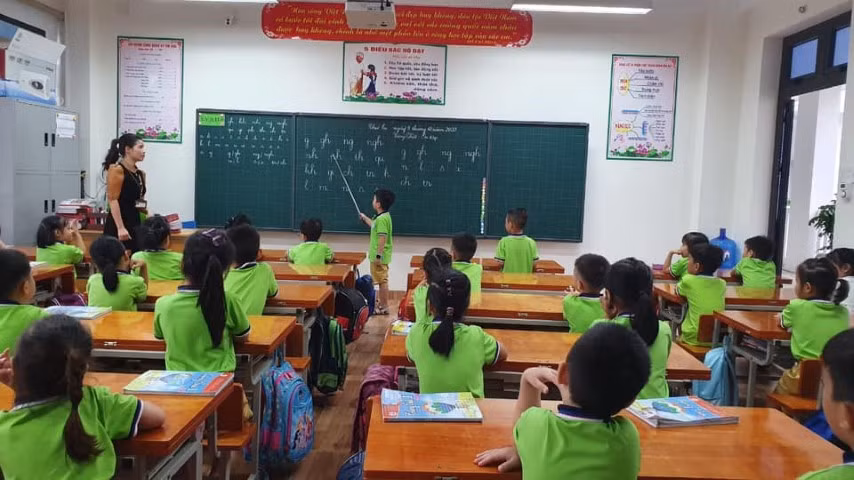 Với bộ SGK nào thì GV cũng phải giúp HS đạt được yêu cầu chung của môn học. Ảnh: Đức Trí