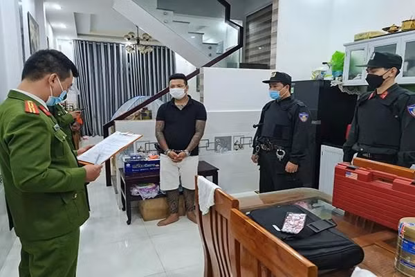 Đối tượng Phan Văn Tấn Lộc được xác định cầm đầu đường dây đánh bạc hàng trăm tỷ đồng.