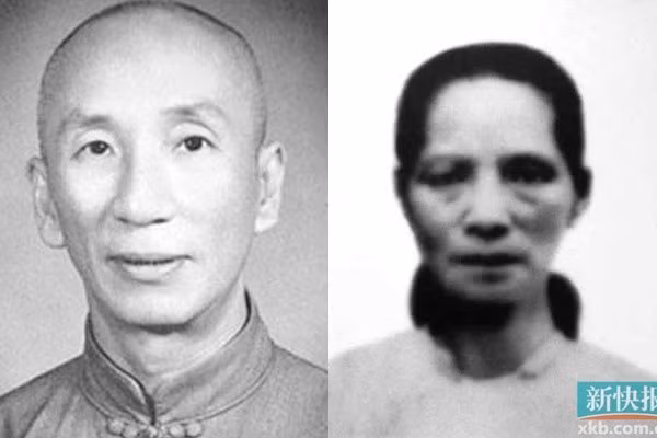 Thực tế, từ năm 1950, ông và vợ (ảnh phải) sống cảnh phân ly. Bà Trương Vĩnh Thành qua đời tại Phật Sơn vào năm 1960. Trong khi đó, Diệp Vấn từ năm 1950 sống cùng một phụ nữ Thượng Hải. Ảnh: XBK. Diệp Vấn ngoài đời khác xa trên phim!