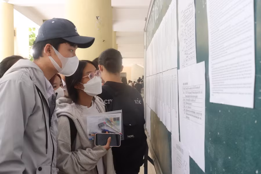 Thí sinh Đà Nẵng tham dự Kỳ thi tốt nghiệp THPT năm 2023. 