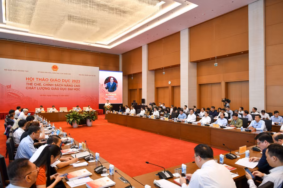 Toàn cảnh hội thảo. Toàn cảnh hội thảo.