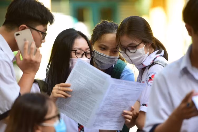 Thí sinh trong Kỳ thi tốt nghiệp THPT 2020. Ảnh minh họa