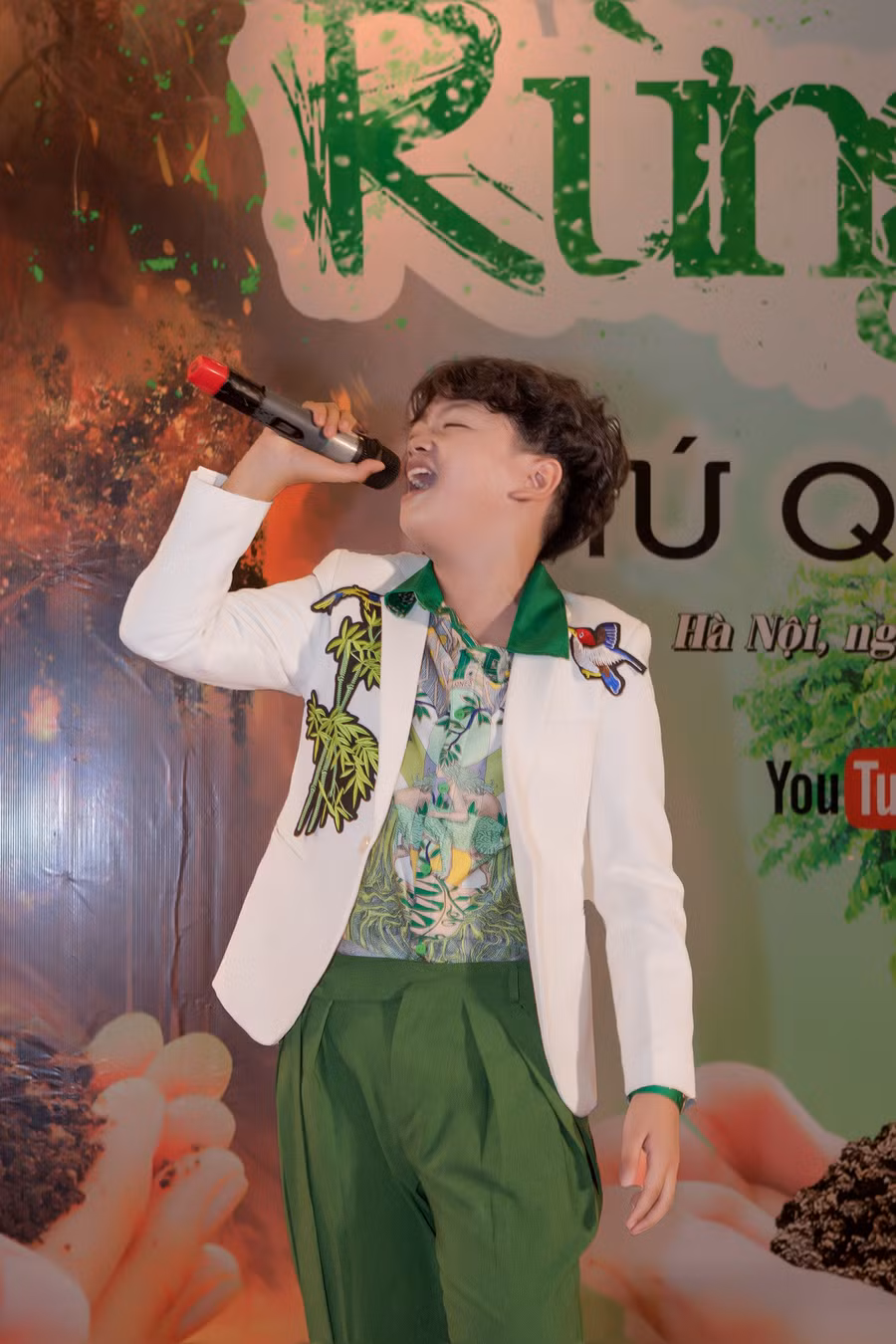 Ca sĩ Cao Phú Quý ra mắt MV Rừng khóc.