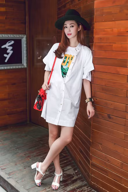 Khánh My phối đồ linh hoạt ngày hè ảnh 5