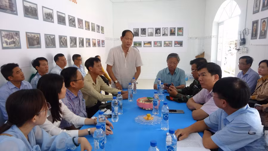 An Giang khảo sát nâng Khu di tích căn cứ cách mạng cấp quốc gia Ô Tà Sóc.