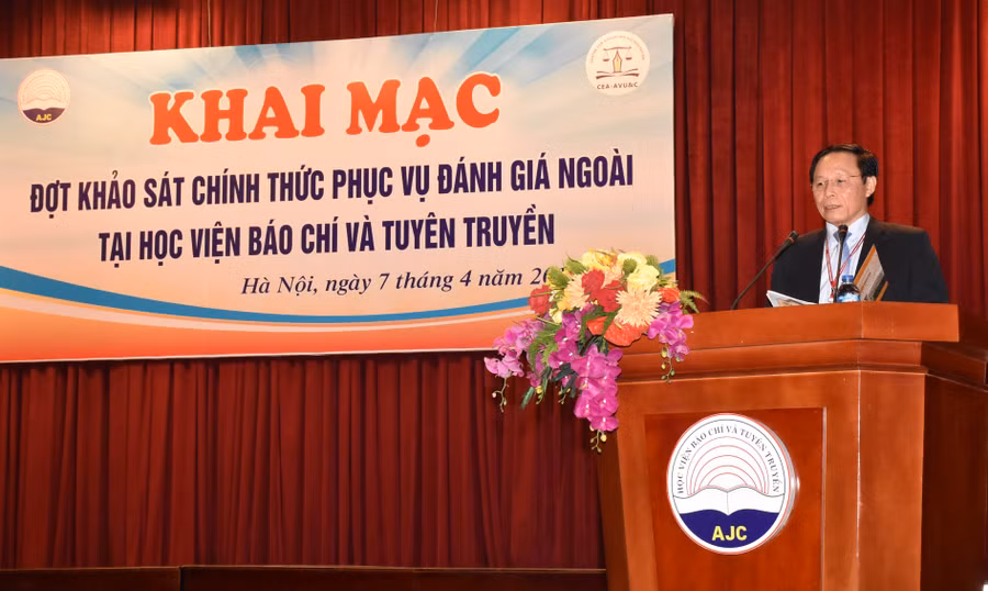 Từ hôm nay, bắt đầu đánh giá ngoài Học viện Báo chí và Tuyên truyền ảnh 2 Từ hôm nay, bắt đầu đánh giá ngoài Học viện Báo chí và Tuyên truyền ảnh 2