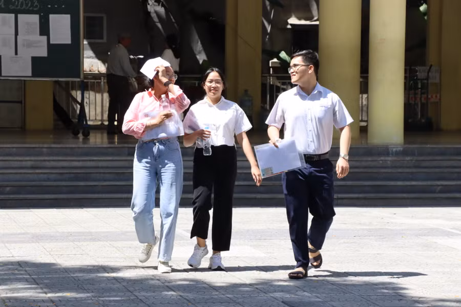 Nhiều thí sinh vẫn tự tin đạt ở điểm 7-8. Nhiều thí sinh vẫn tự tin đạt ở điểm 7-8.