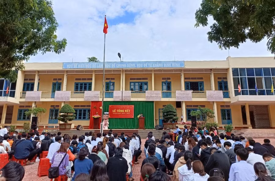 Lễ tổng kết năm học của Trung tâm GDNN – GDTX TP Buôn Ma Thuật.