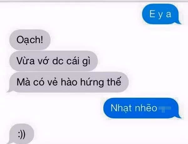 Phản ứng của các ông chồng khi vợ nhắn tin “Em yêu anh“ ảnh 3
