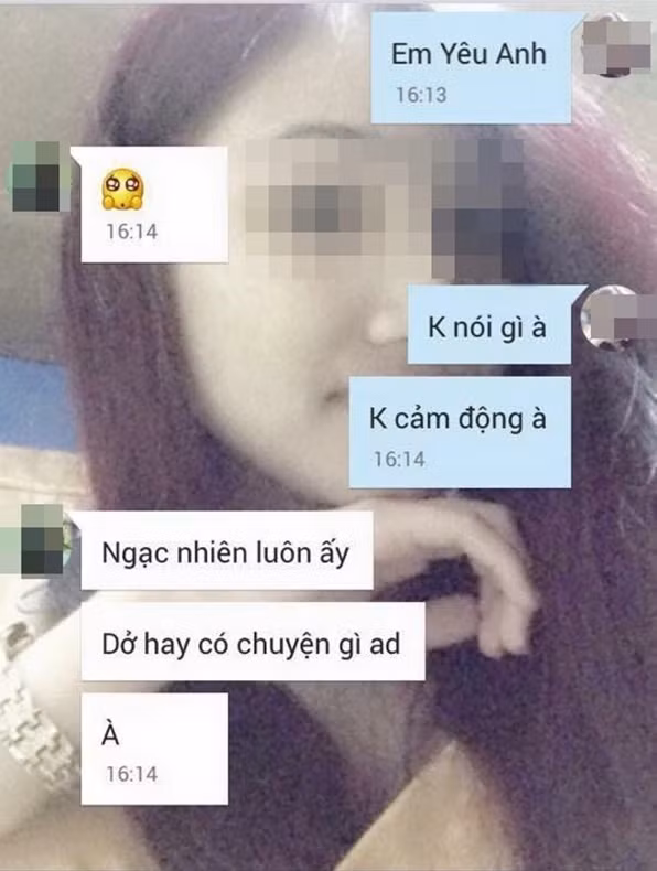 Phản ứng của các ông chồng khi vợ nhắn tin “Em yêu anh“ ảnh 12