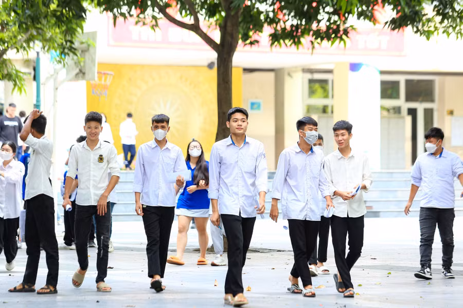 Thí sinh dự thi tốt nghiệp THPT năm 2023.
