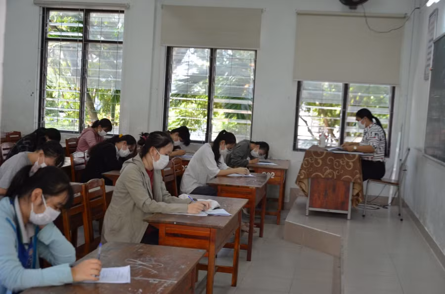 Thí sinh Đà Nẵng nghe phổ biến quy chế thi 