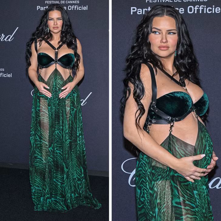 Người mẫu Adriana Lima.