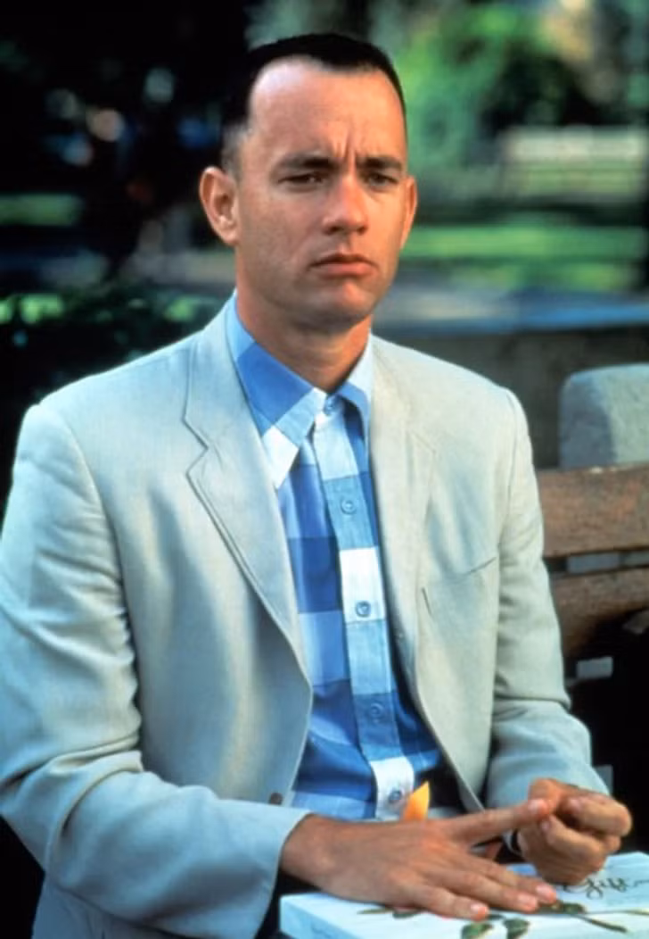 Tom Hanks kiếm được 60 triệu USD khi tham gia bộ phim Forrest Gump.