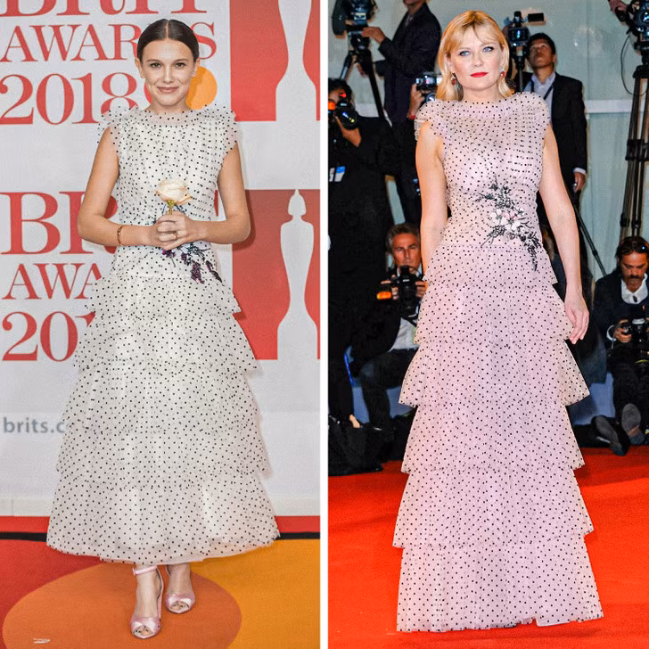 Millie Bobby Brown và Kirsten Dunst. Millie Bobby Brown và Kirsten Dunst.