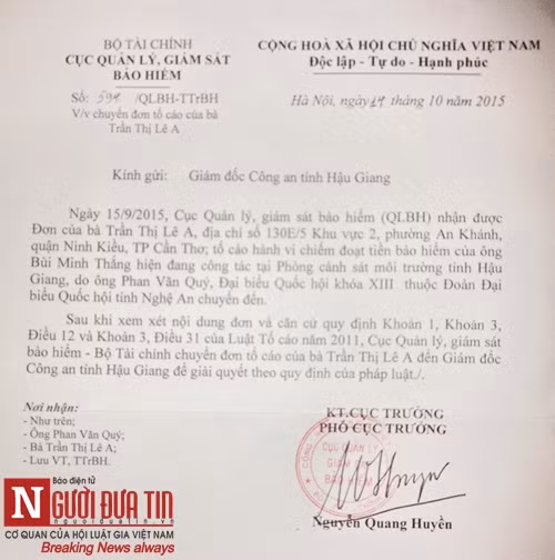 Trung tá Công an lái xe lọt sông 