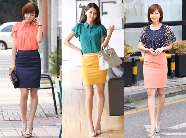 Chọn chân váy bút chì đẹp cho cô nàng 