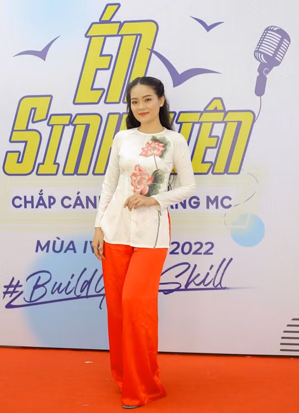 Mục tiêu lớn nhất của Tôn Cát Tường là trở thành người dẫn chương trình chuyên nghiệp trong tương lai.