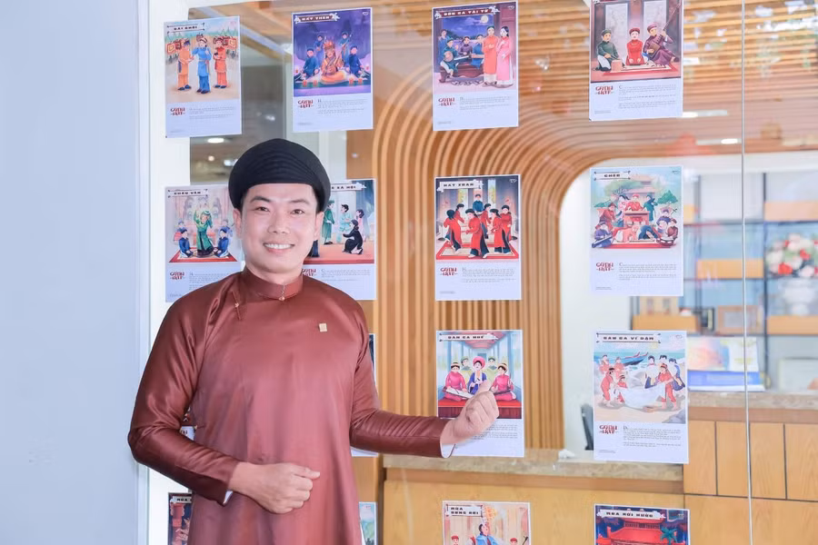 Diễn giả văn hóa Hồ Nhựt Quang. Ảnh: NVCC