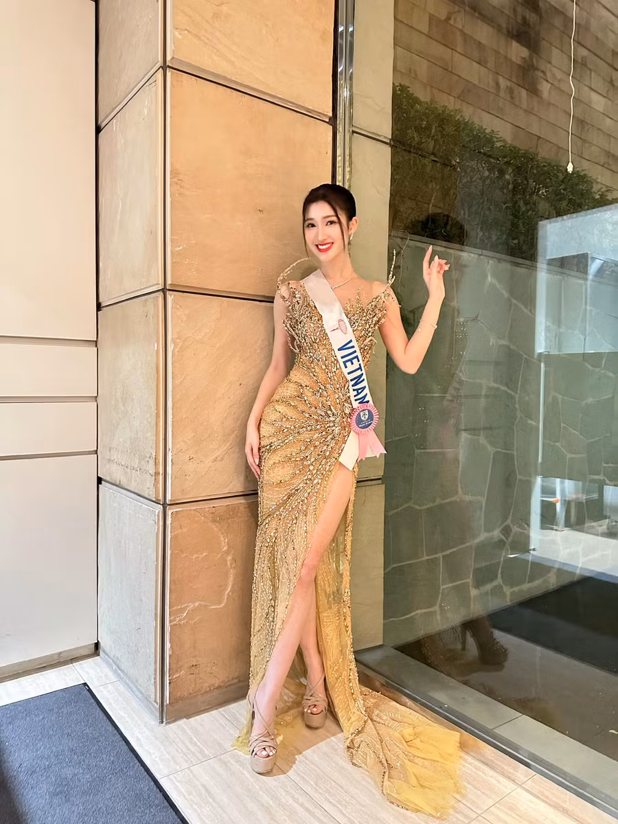 Á hậu Phương Nhi đang có những phần thể hiện tốt tại Miss International 2023.