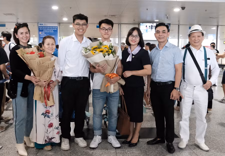 Nhật Minh cho biết, sự ủng hộ của gia đình và thầy cô là nguồn động lực lớn nhất với em.