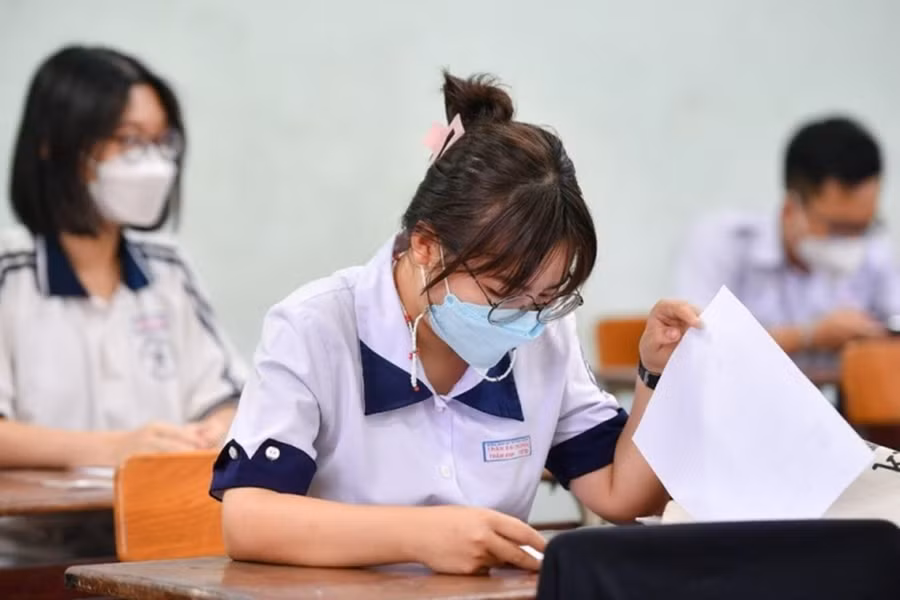 Học sinh Cần Thơ có tối đa 5 nguyện vọng vào trường THPT.