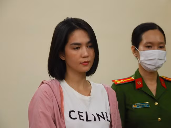 'Nữ hoàng nội y' Ngọc Trinh bị truy tố với khung hình phạt 2-7 năm tù.