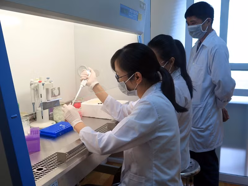 Nguyễn Phú Hùng và nhóm nghiên cứu tập trung cao độ cho công trình.