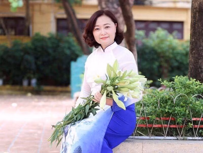 Cô Lê Thị Hồng An. Ảnh: NVCC