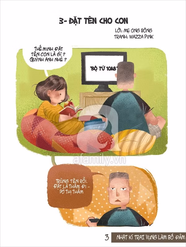 Nhật ký làm bố đảm 1