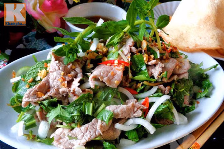 4 món nộm, gỏi bò thanh mát cho ngày nóng
