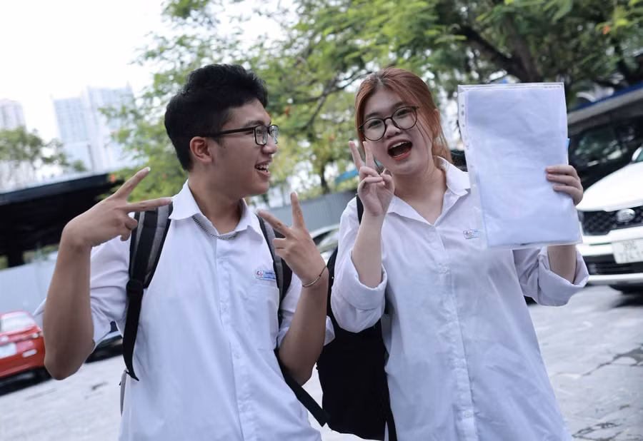 Thí sinh tham dự Kỳ thi tốt nghiệp THPT 2023. Ảnh: INT