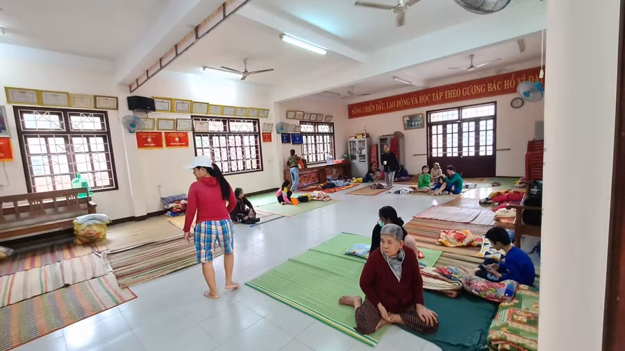 Người dân sinh sống ở những nơi nguy hiểm đều được chính quyền sơ tán.
