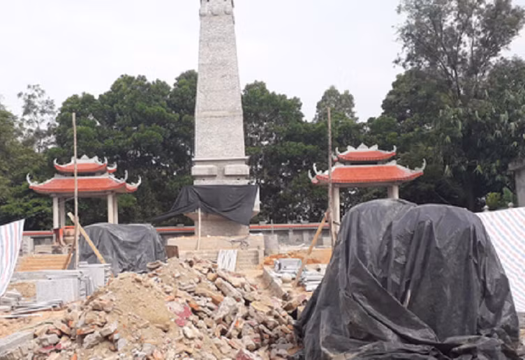 Công trình cải tạo, nâng cấp nghĩa trang liệt sĩ xã Úc Kỳ được phê duyệt với giá trúng thầu là hơn 3,7 tỷ đồng 