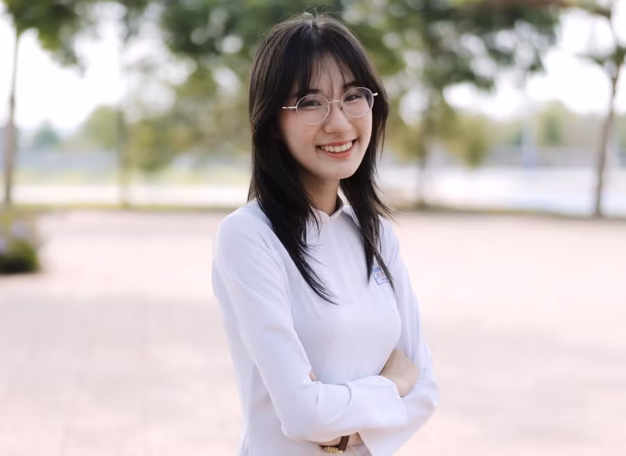 Nữ sinh Biện Đỗ Hà Ngọc. Ảnh: NVCC