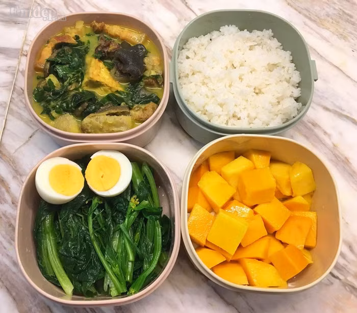 Chiêm ngưỡng những hộp cơm trưa Vợ người ta nấu cho chồng mang đi làm