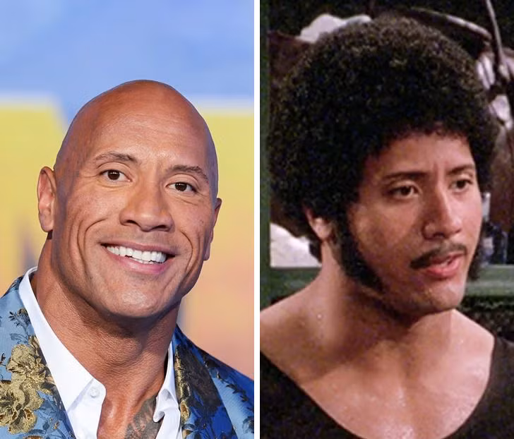 Dwayne Johnson: 47 tuổi và 25 tuổi.