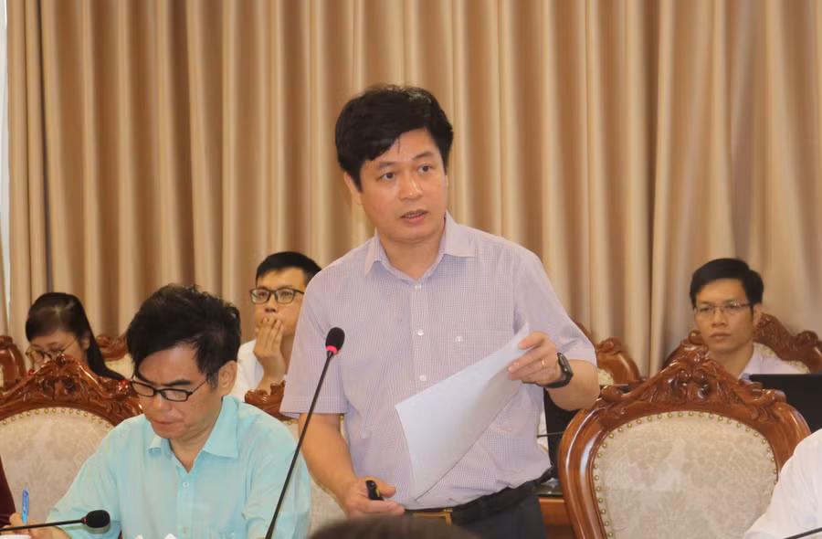 PGS Nguyễn Xuân Thành - Giám đốc RGEP và ETEP phát biểu