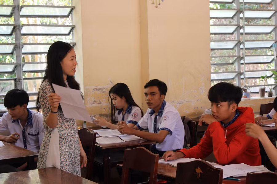 Qua khảo sát, tỷ lệ học sinh lựa chọn môn Sử vẫn rất khả quan.